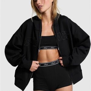 PINK Victoria's Secret Black Hoodie